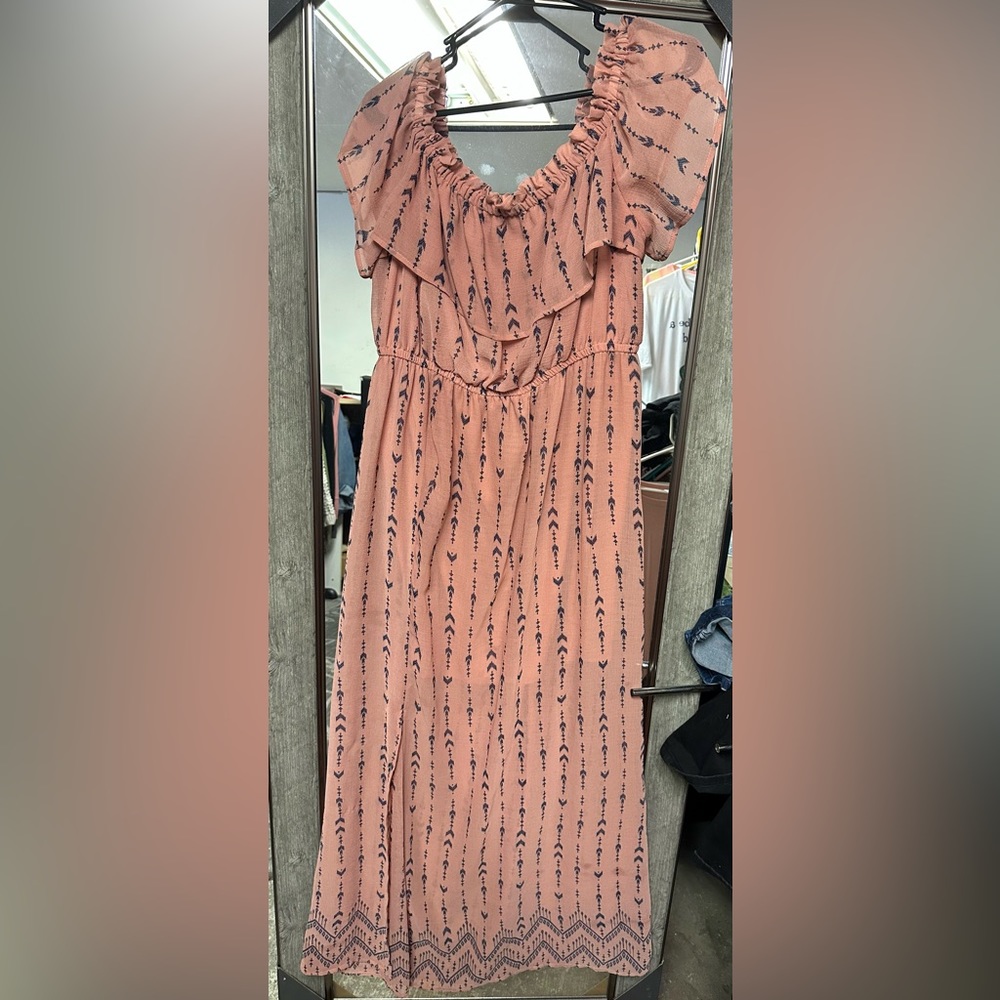 Off shoulder dress